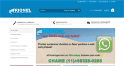 Desktop Screenshot of frionel.com.br